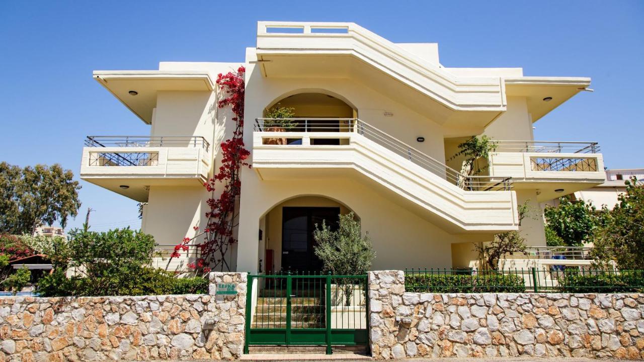 Lefka Apartments Parigoria Bagian luar foto